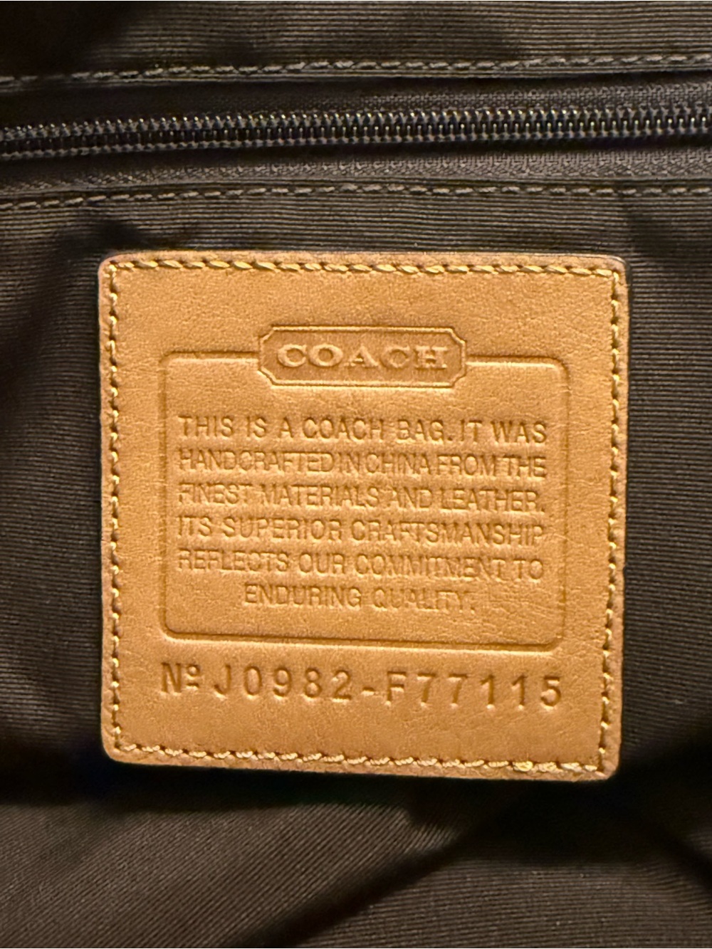 COACH DUFFLE LARGE OVER NIGHT BAG AUTHENTIC SIGNATURE MONOGRAM - Picture 9 of 15